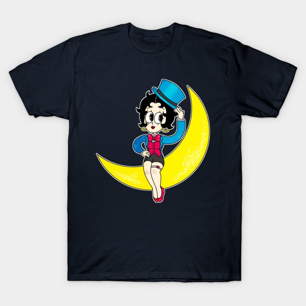 betty boop moonglow T-Shirt by asflowey